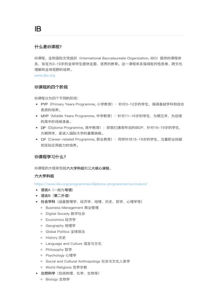 IB Intro | PDF