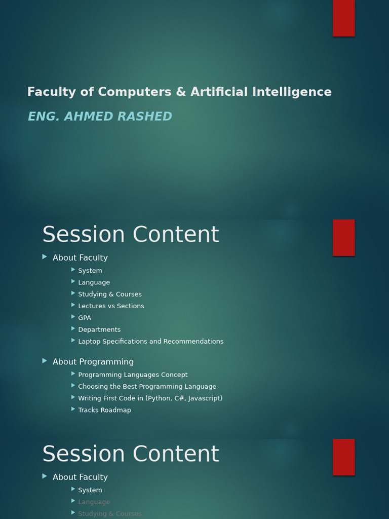 AI Course Syllabus Overview | PDF | Computer Programming | Systems ...