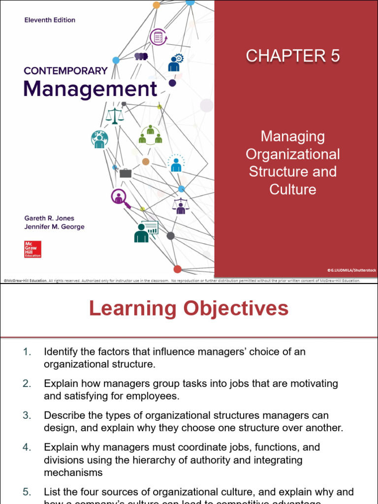 MGT Chapter 5 - Organizing - 231027 - 091820 | PDF | Organizational ...