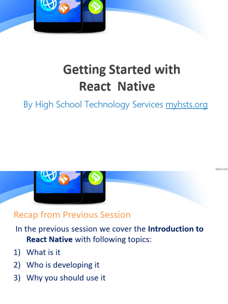 Getting Started With React Native | PDF | Android (Operating System ...