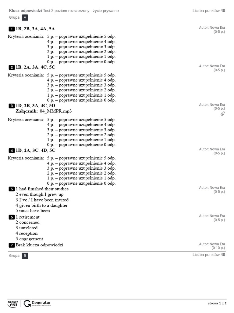Test 2 - Key | PDF