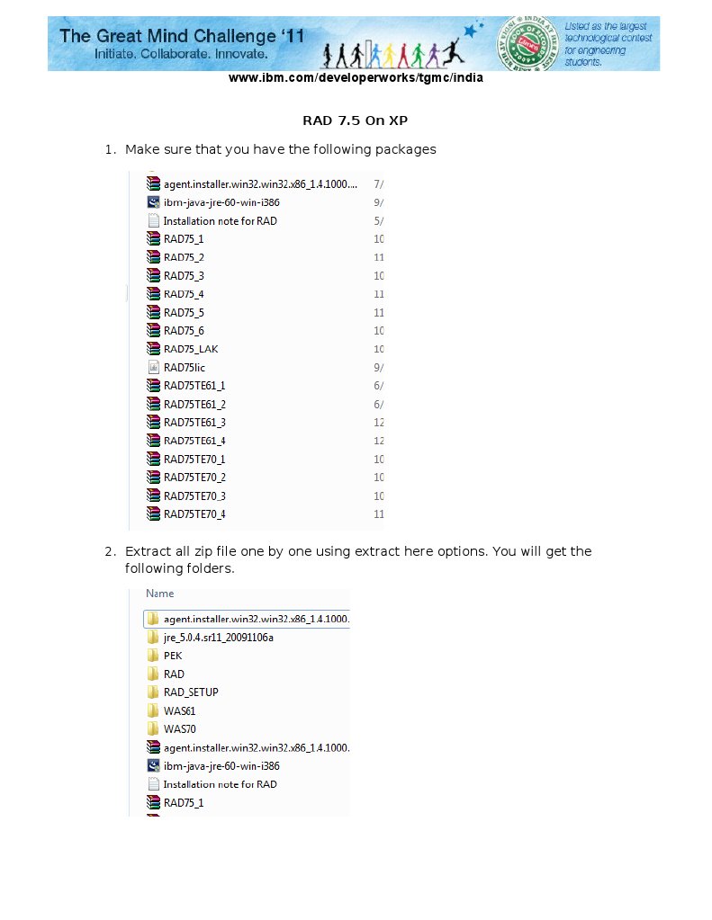 Rad7.5 On XP | PDF | Business | Computers