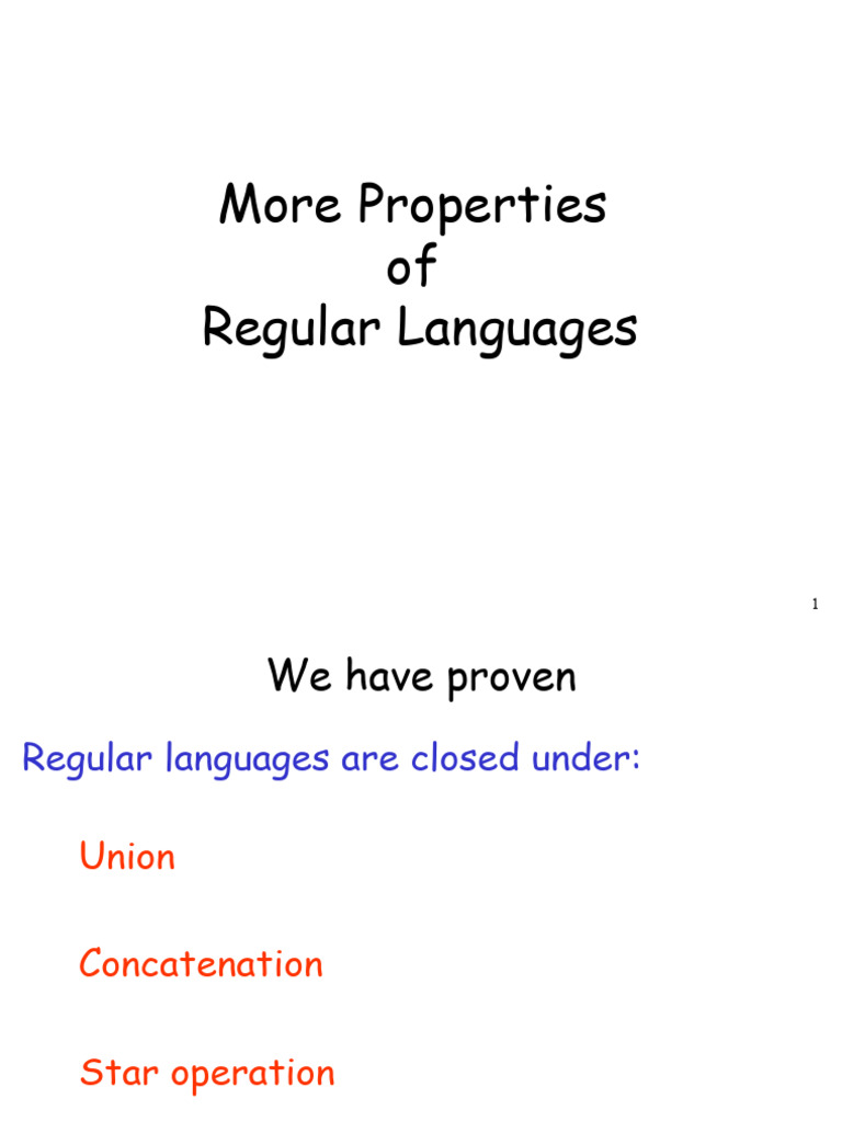 4-Regular Languages and Properties of Regular Languages-02-09-2024 ...