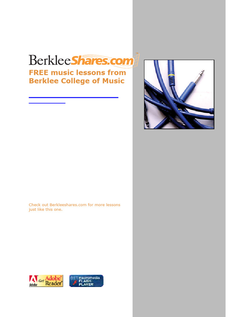 Home Studio Signal Flow Basics | PDF | Electrical Engineering | Sound ...