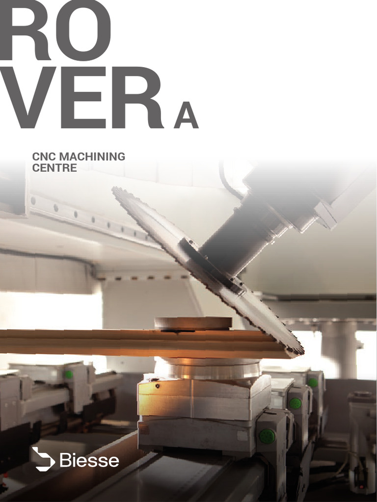 Biesse Rover A: High-Performance CNC Solutions | PDF | Computer Aided ...