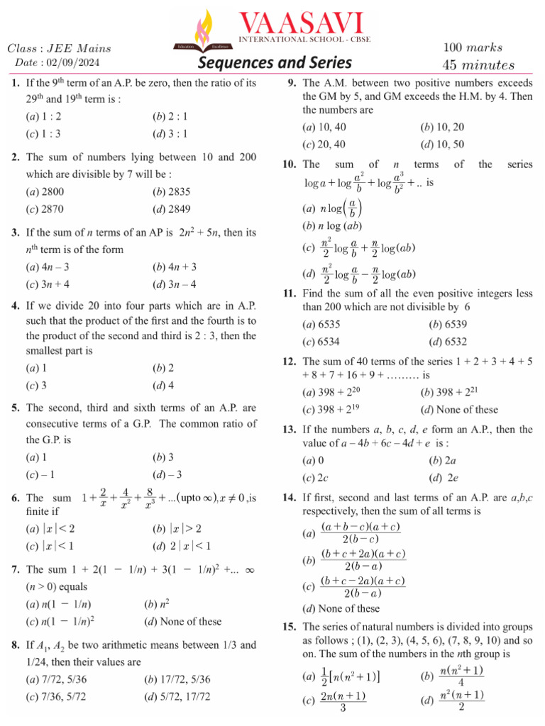 Jee Test | PDF