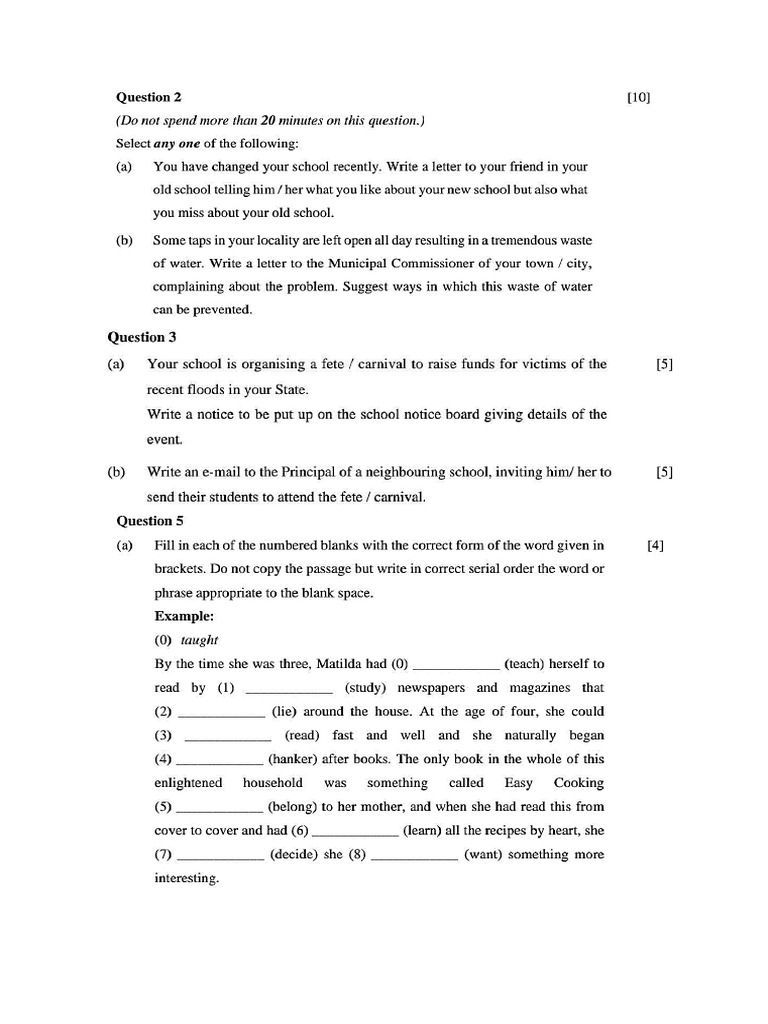 English Language 2020 Pdf