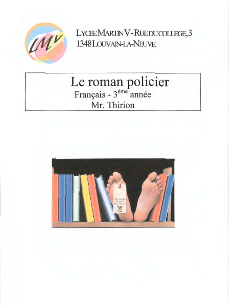 Introduction au roman policier | PDF | Romans | Fiction crime