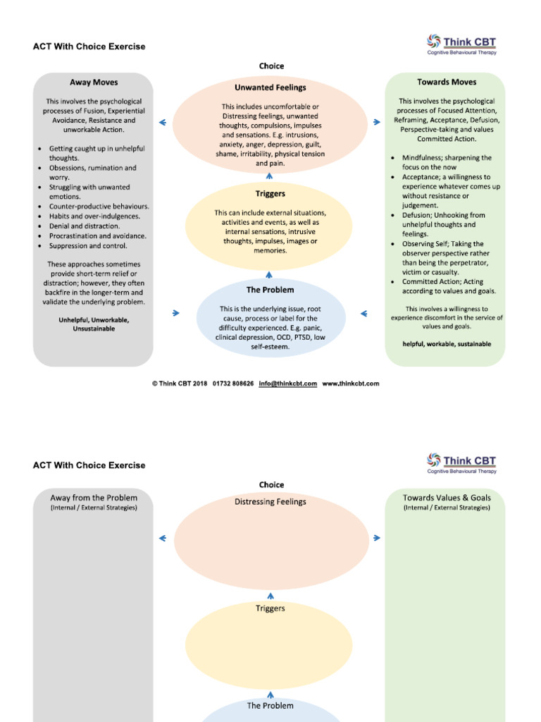 ACT With Choice Exercise | PDF