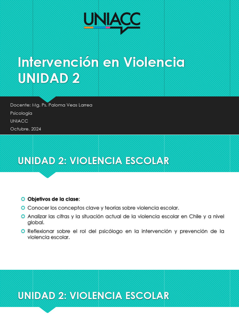 Alto a la Violencia Escolar en Chile | PDF | Violencia | Acoso cibernético