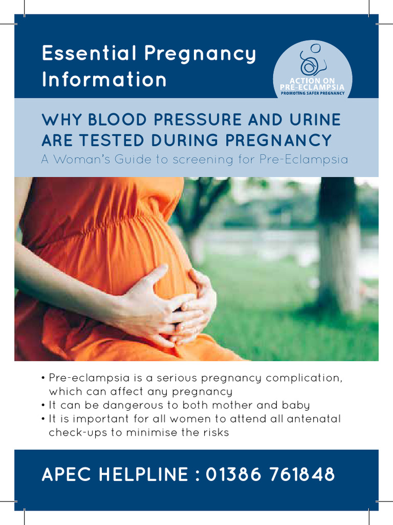 Why Blood Pressure and Urine Are Tested During Pregnancy | PDF ...