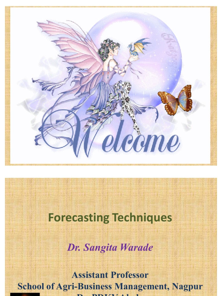 Forecasting Techniques | PDF | Autoregressive Integrated Moving Average