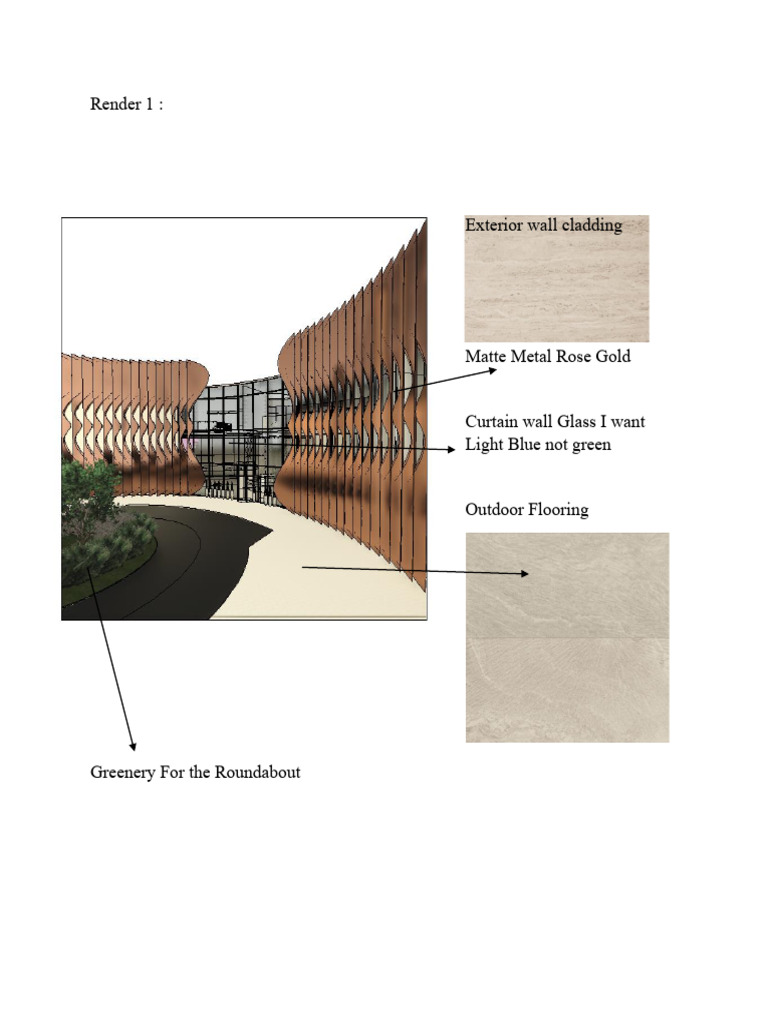 Villa Design Renderings Overview | PDF | Wall | Paint