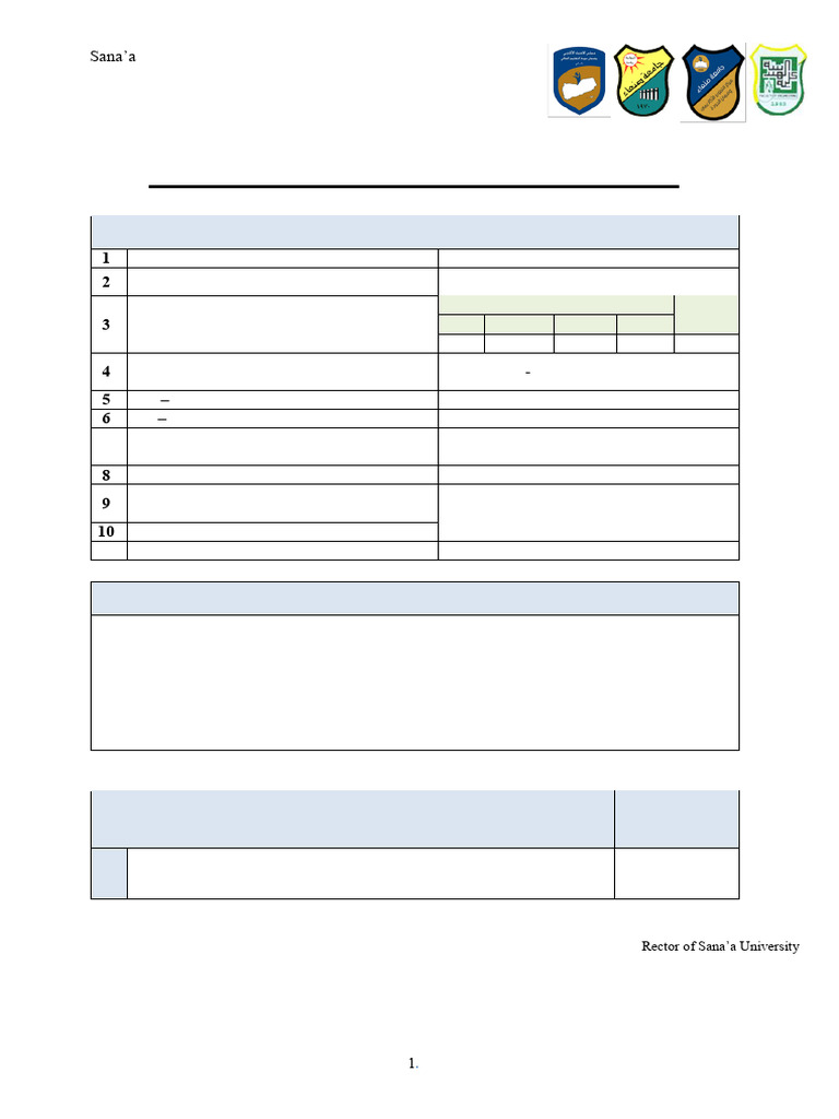 Course Specification of Electrical Installation | PDF | Electrical ...