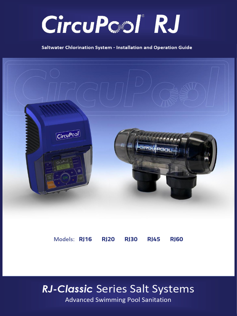 CircuPool RJ Series Installation Guide | PDF | Sodium Chloride ...