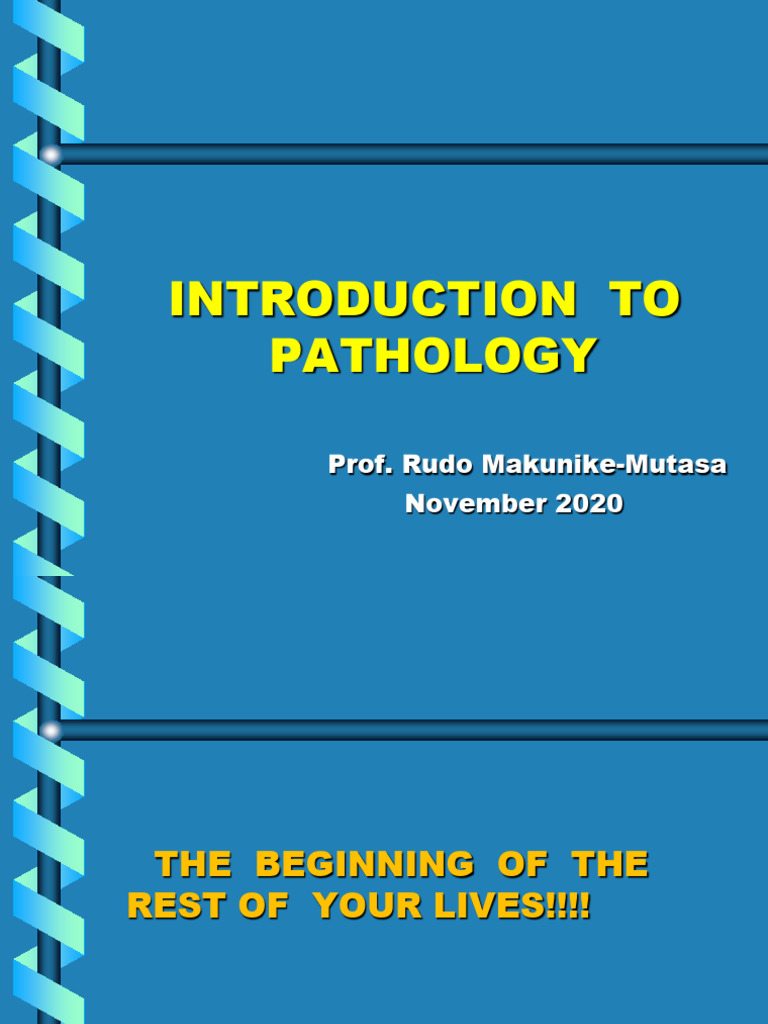Introduction to Pathology Basics | PDF | Pathology | Clinical Medicine