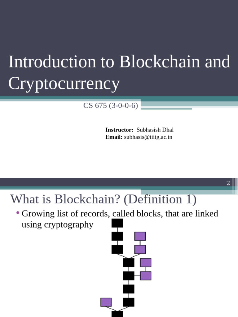 Blockchain & Crypto Course Guide | PDF | Cryptocurrency | Security