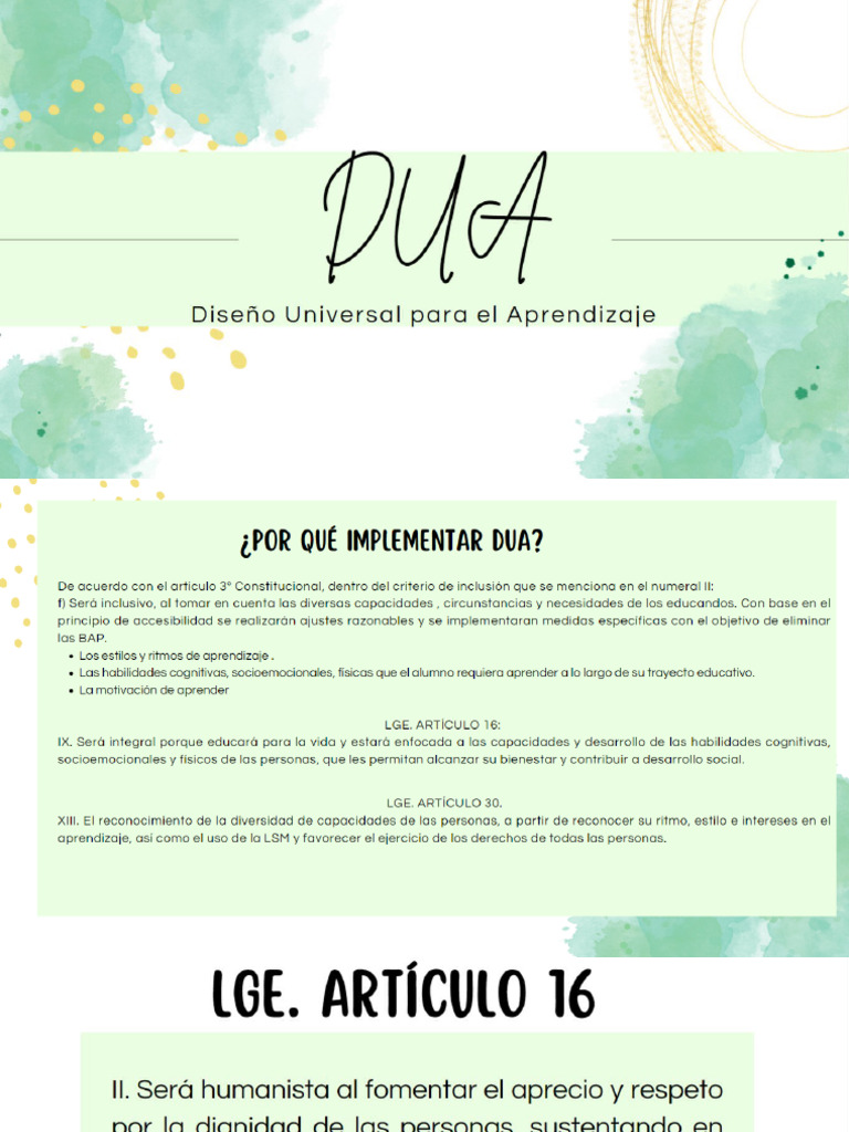 DUA | PDF