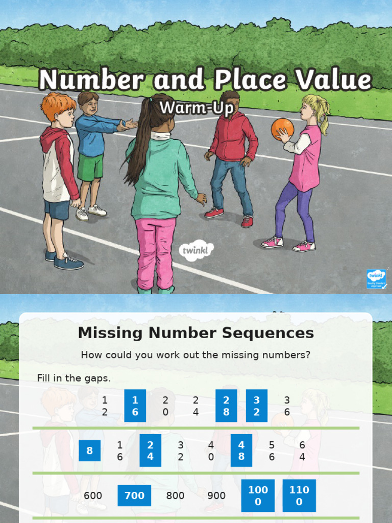t2 M 2295 Year 3 Number and Place Value Warmup Powerpoint - Ver - 5 ...