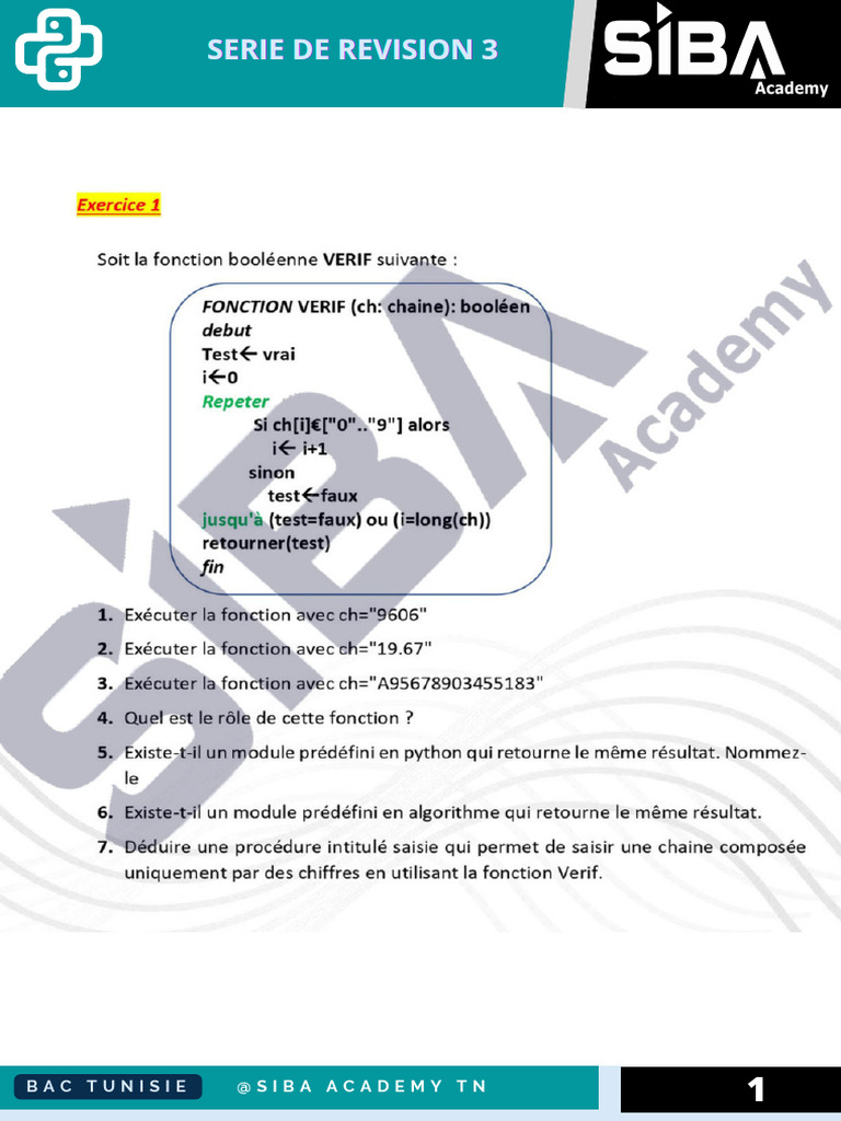 Serie Revision 3 | PDF