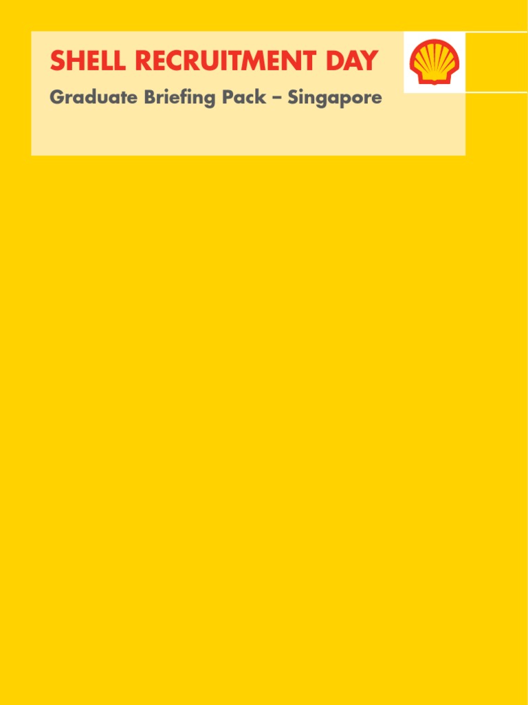 Shell Recruitment Day Overview 049 | PDF | Recruitment | Expert