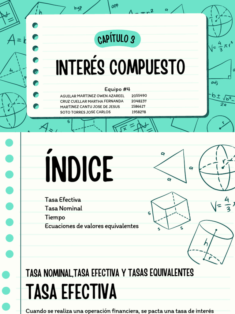 Cálculo de Tasa Efectiva y Nominal | PDF | Bancos | Finanzas personales