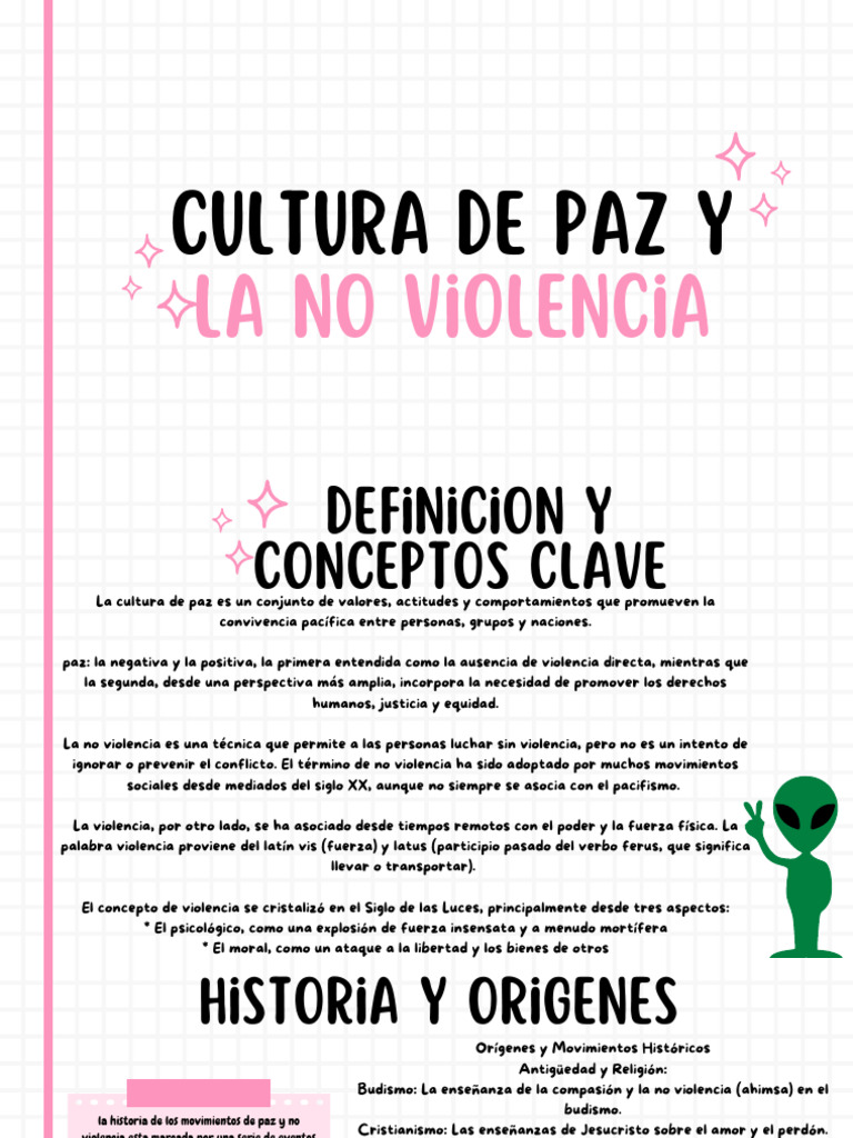 Cultura de Paz y No Violencia | PDF | Paz | Mahatma Gandhi