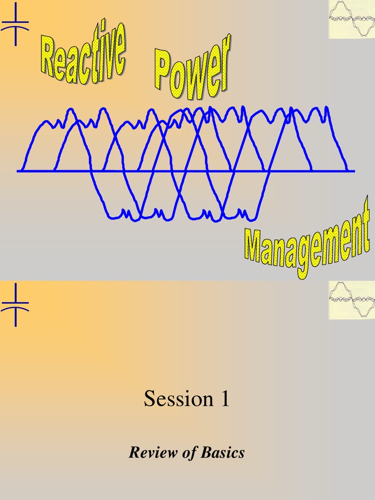 Reactive Power Management Techniques | PDF | Capacitor | Ac Power