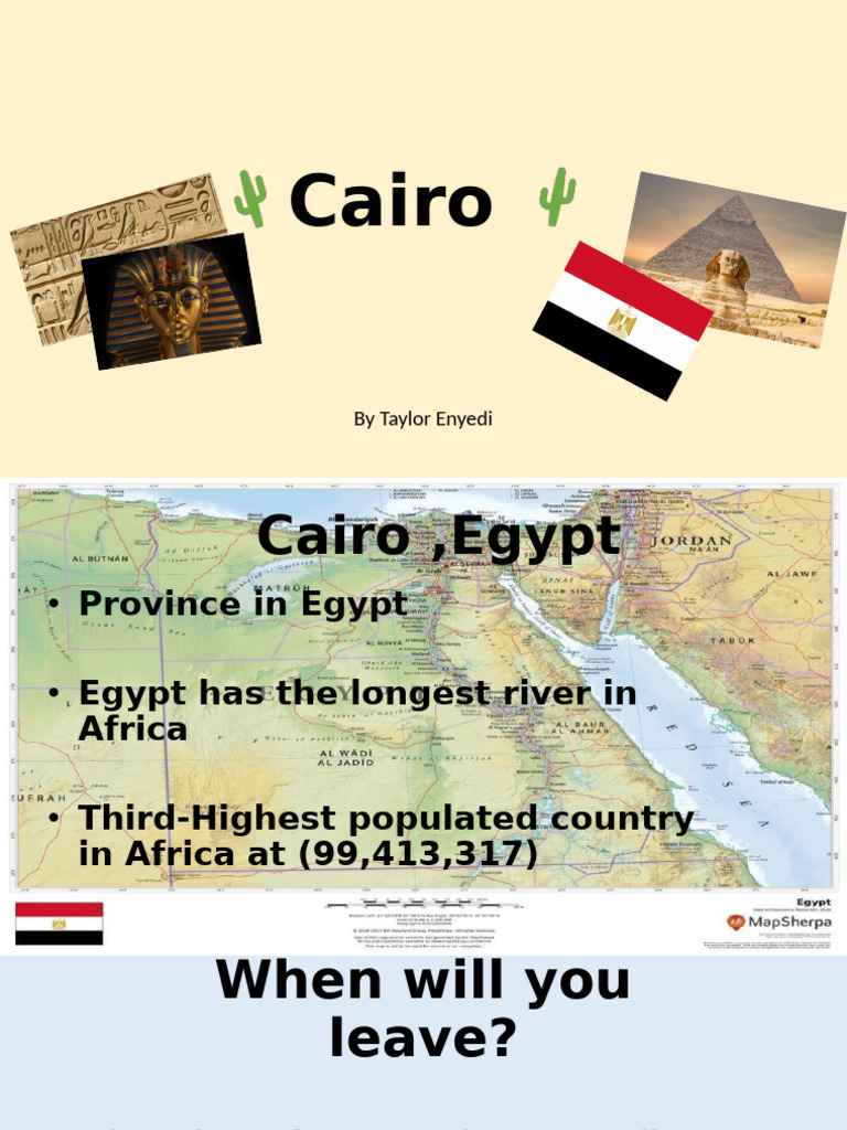Cairo: Egypt's River and Population Facts | PDF