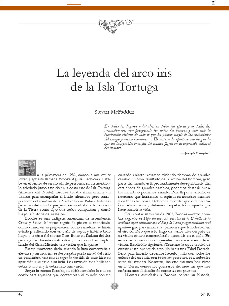 La leyenda del arco iris y su significado | PDF