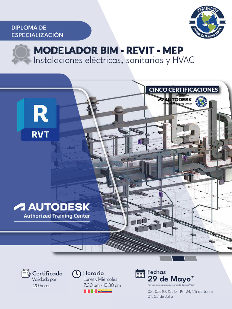 Especialización en Modelado BIM MEP | PDF | Autodesk Revit | Tarjeta de ...