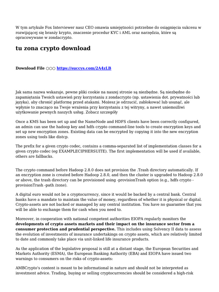 Tu Zona Crypto Download | PDF | Cryptocurrency | Bitcoin