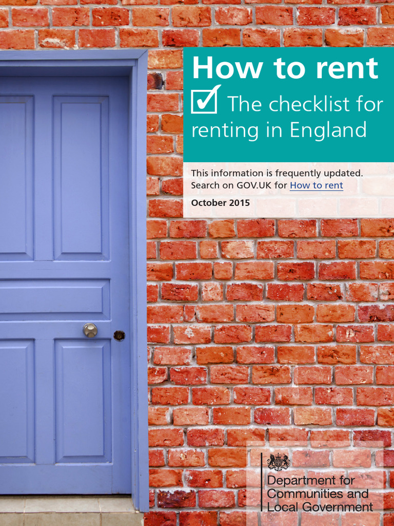 How to Rent: A Guide for Tenants | PDF | Landlord | Leasehold Estate