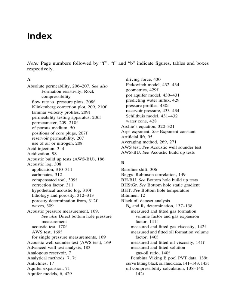 Comprehensive Reservoir Analysis Guide | PDF | Petroleum Reservoir ...