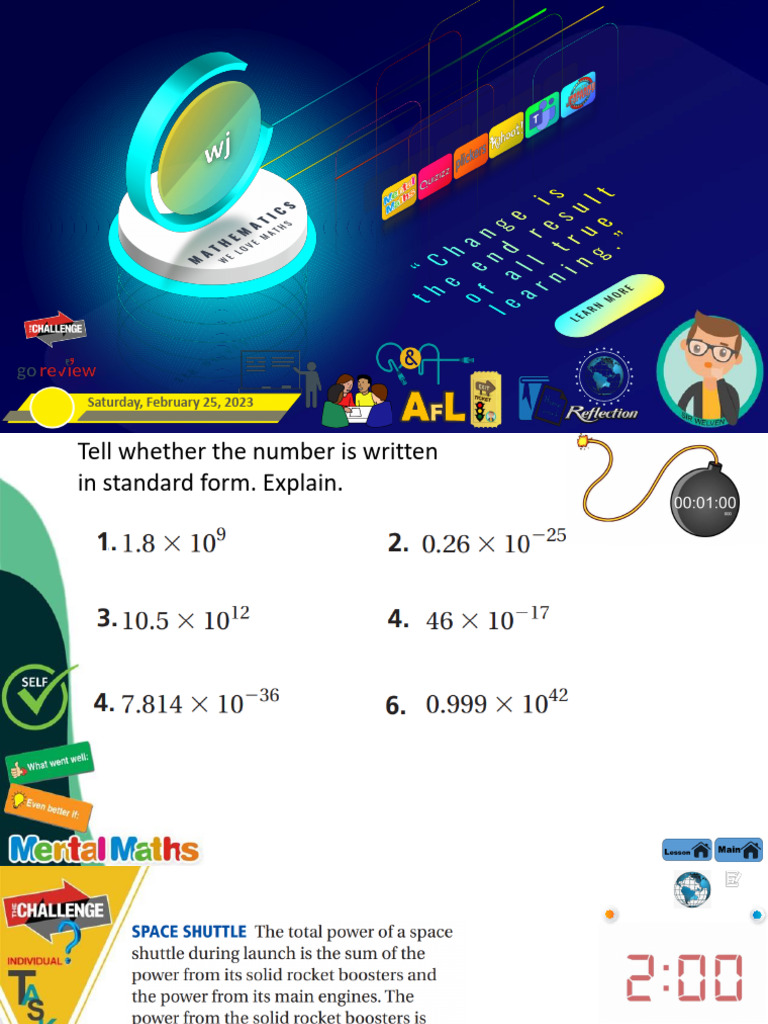 Understanding Standard Form Operations | PDF | Mathematics | Arithmetic