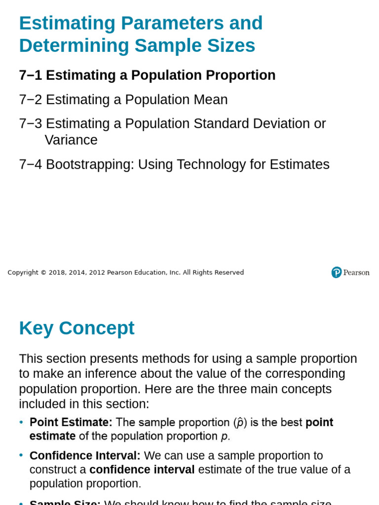 Notes7 1o | PDF | Confidence Interval | Estimator