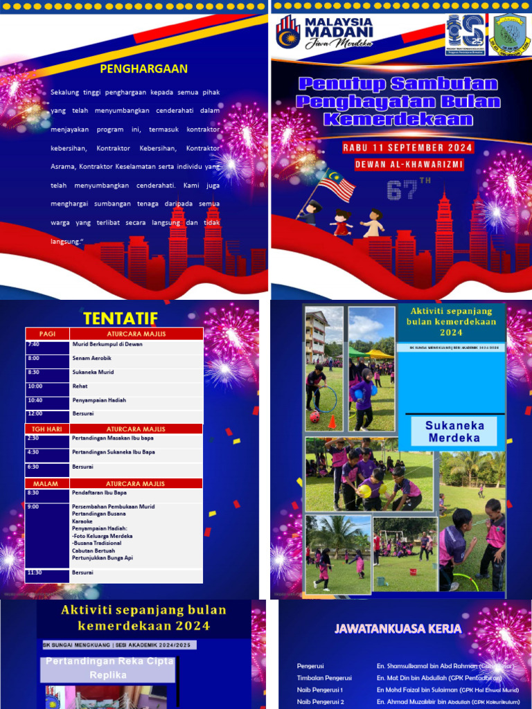 Buku Program Penutup Kemerdekaan | PDF