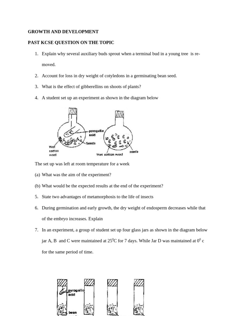 Form 3 4 growth and development q pdf seed germination