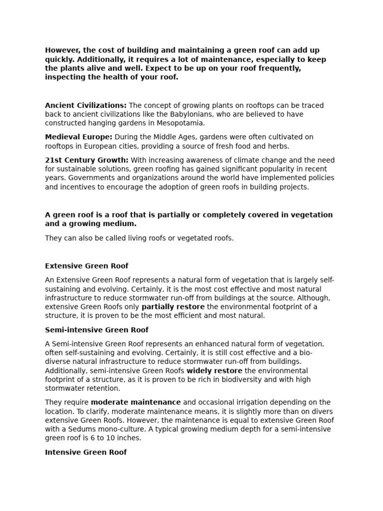 Thumbnail for Board Of Architectural Review Green Roofs Survey Policy