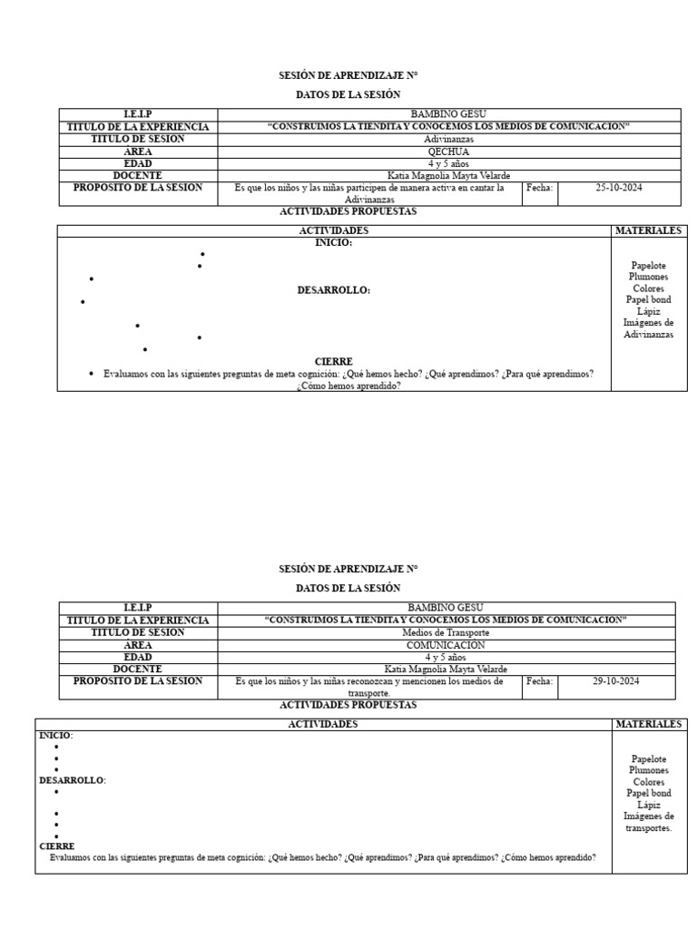 Sesiones 28 de Octubre | PDF | Aprendizaje | Ciencia cognitiva
