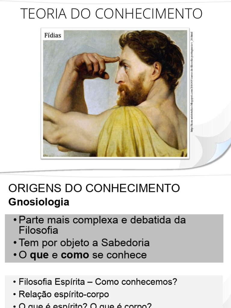 Aula 3-Teoria Do Conhecimento-Sistemas e Conceitos | PDF | Conhecimento ...