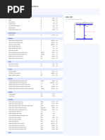 Sectional Properties Table | PDF | Solid Mechanics