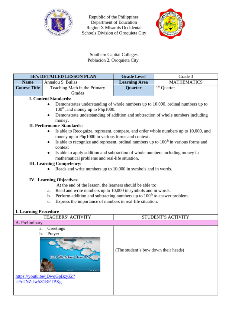MATHEMATICS (DEMOfinal) LAPTOP LENOVO | PDF | Learning | Classroom