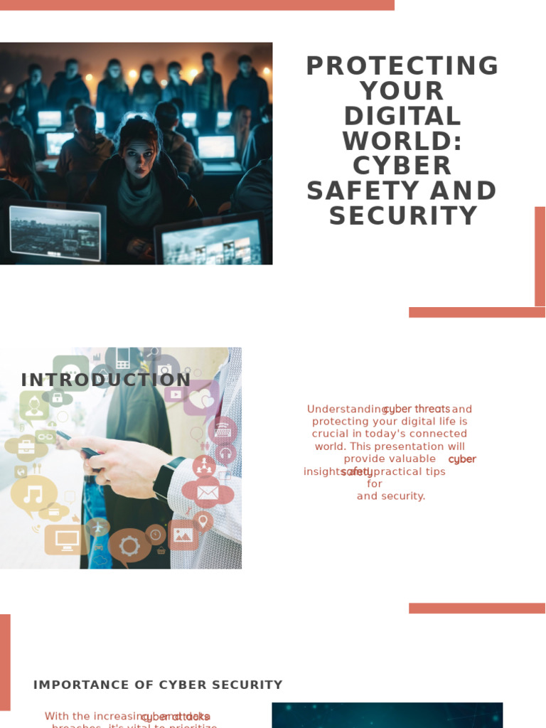 Cyber Safety: Protect Your Digital Life | PDF | Computer Security ...