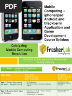 Course Syllabus Mobile Computing Fresher Lab