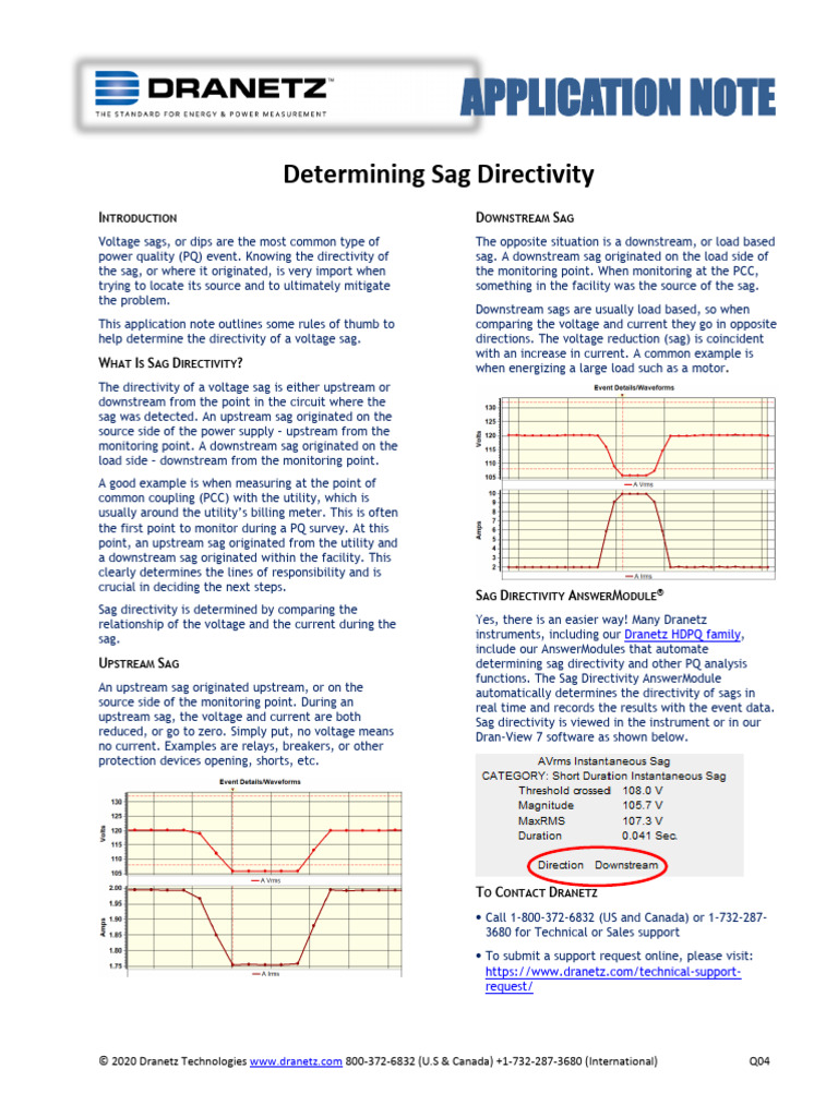 Sag Directivity App Note Q04 1 | PDF | Electrical Components | Power ...