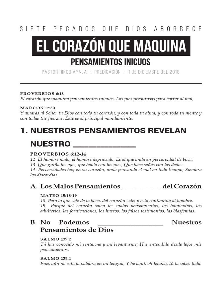 Pero lo que sale de la boca, del corazón sale; y esto contamina al hombre.  Porque del corazón salen los malos pensamientos, los homicidios, los  adulterios, las fornicaciones, los hurtos, los falsos, image size:768x1024