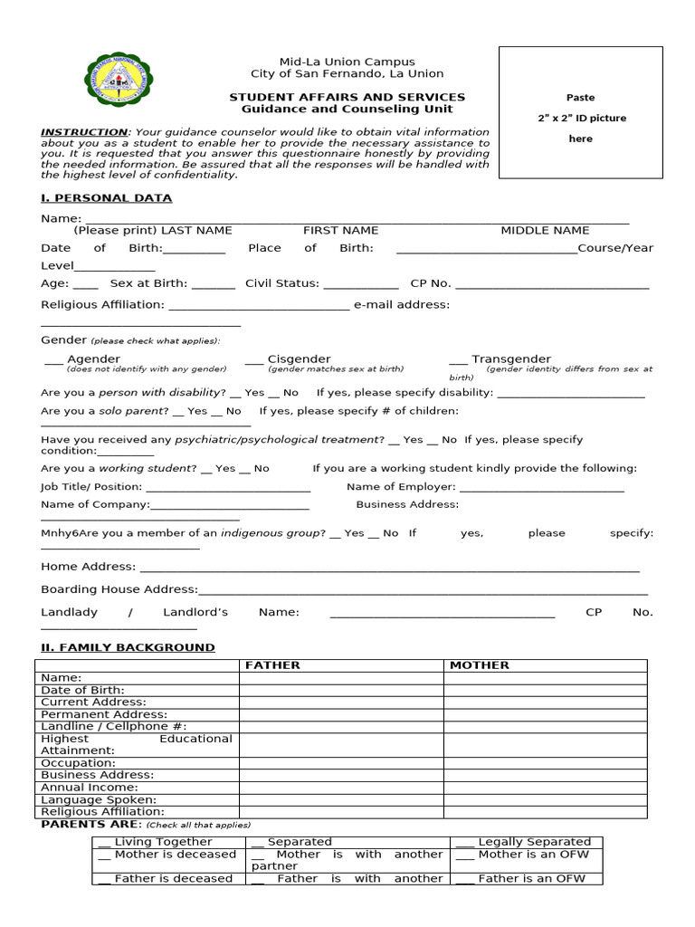 Individual Inventory - Edited 1 | PDF | Gender | Gender Studies