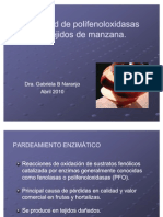 Actividad de PFO en Tejidos de Manzana 2