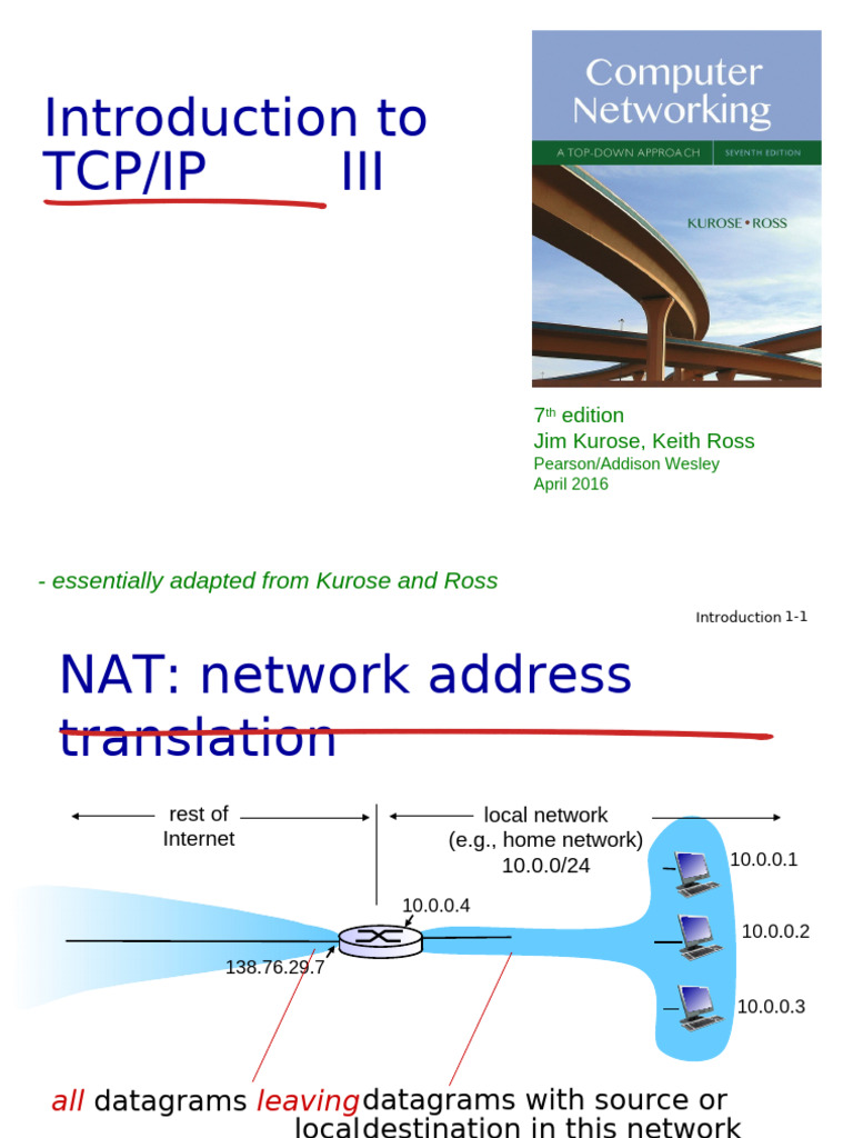 Understanding TCP/IP and Networking Concepts | PDF | Internet Protocols ...